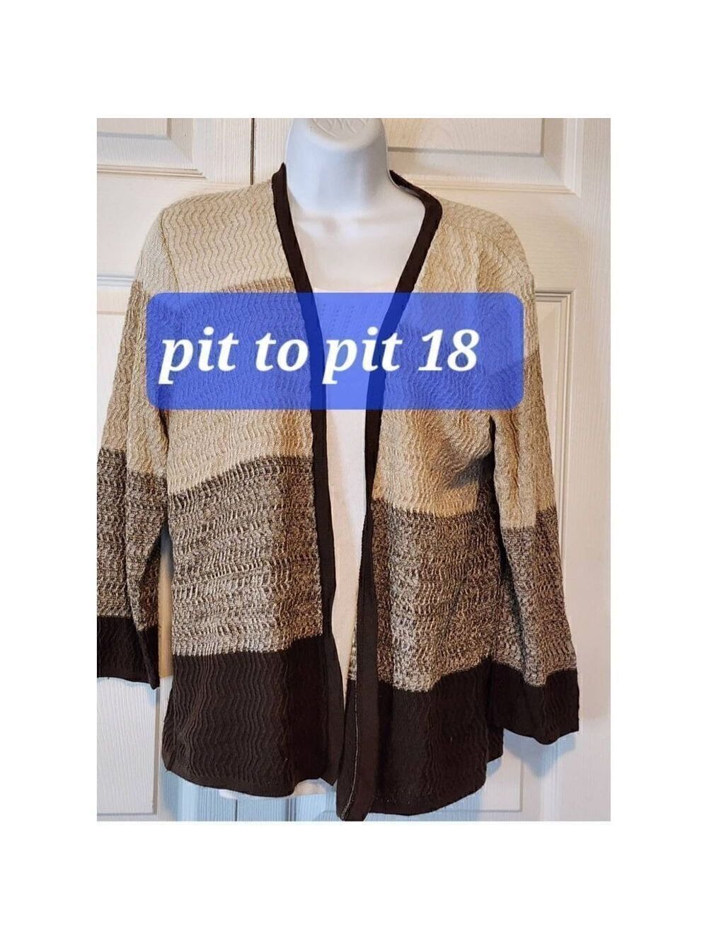 Alfred Dunner Cardigan  - Picture 5 of 7